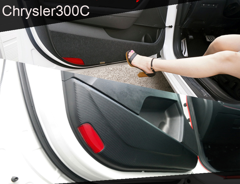 [ Chrysler300C auto parts ] Chrysler300C Carbon & Felt Door Cover Made in Korea